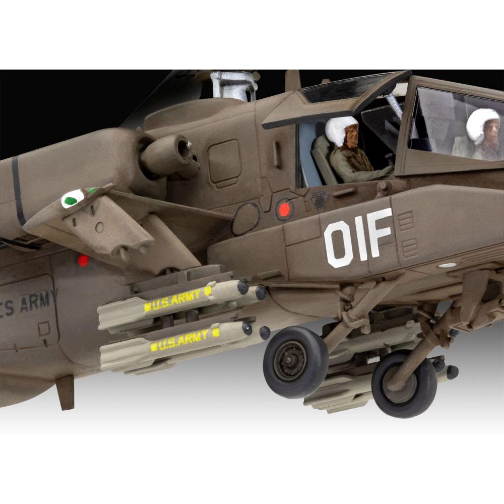 Bausatz Helikopter AH-64A Apache, 1:144