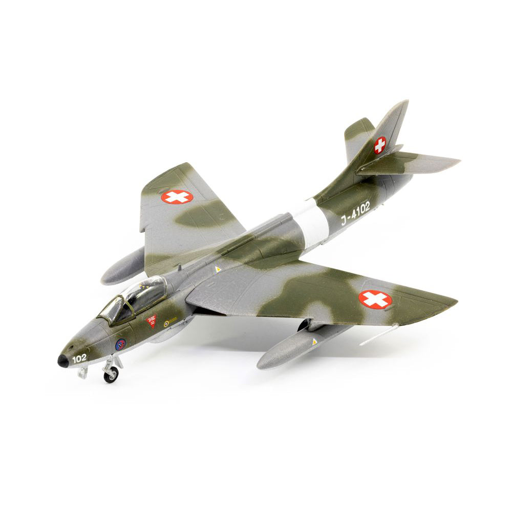 Militär Bausatz Hawker Hunter FGA.9 Swiss Air Force, 1:144