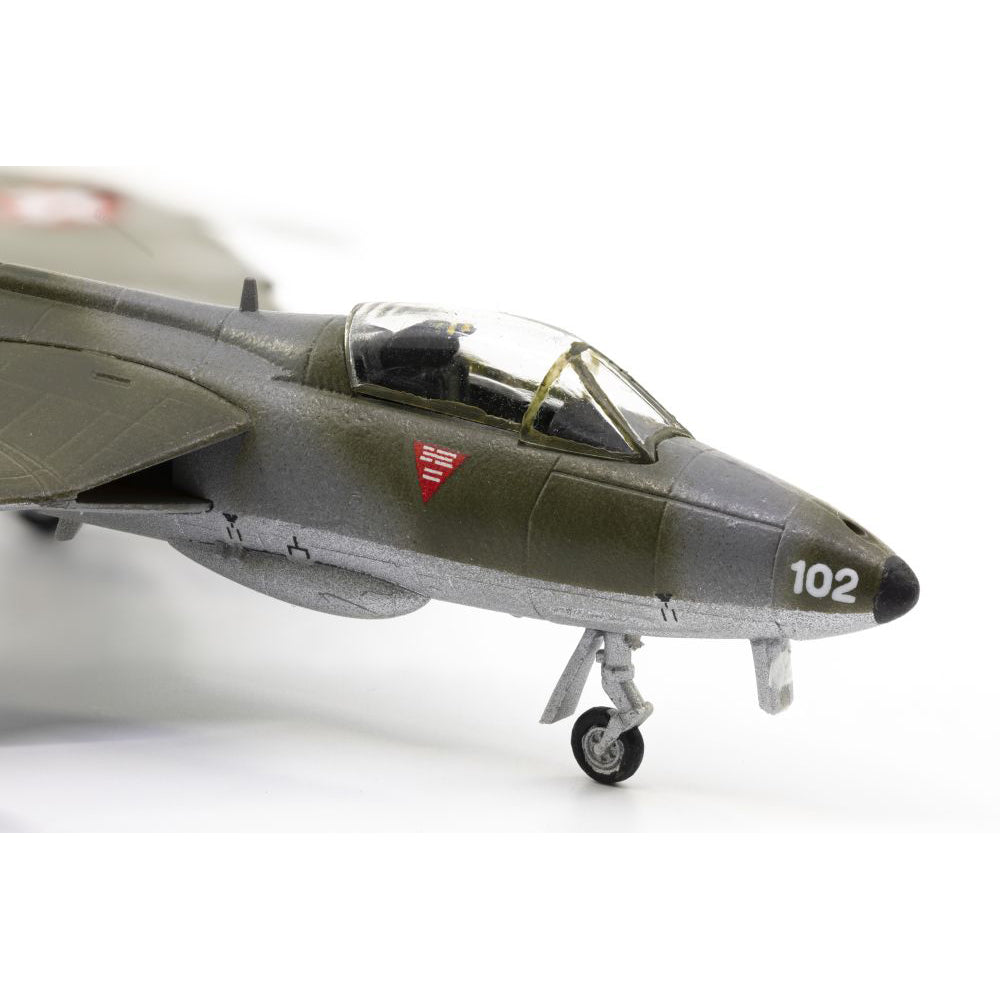 Militär Bausatz Hawker Hunter FGA.9 Swiss Air Force, 1:144