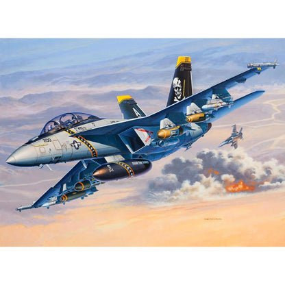 Militär Bausatz F/A18F Super Hornet, 1:72