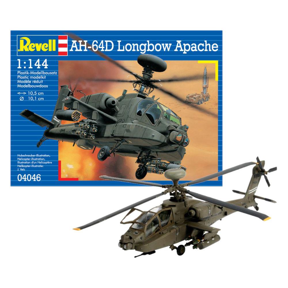 Bausatz Helikopter AH-64D Longbow Apache, 1:144