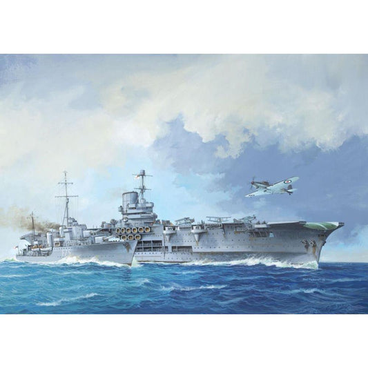 Militär Bausatz HMS Ark Royal + Tribal Class Des, 1:720