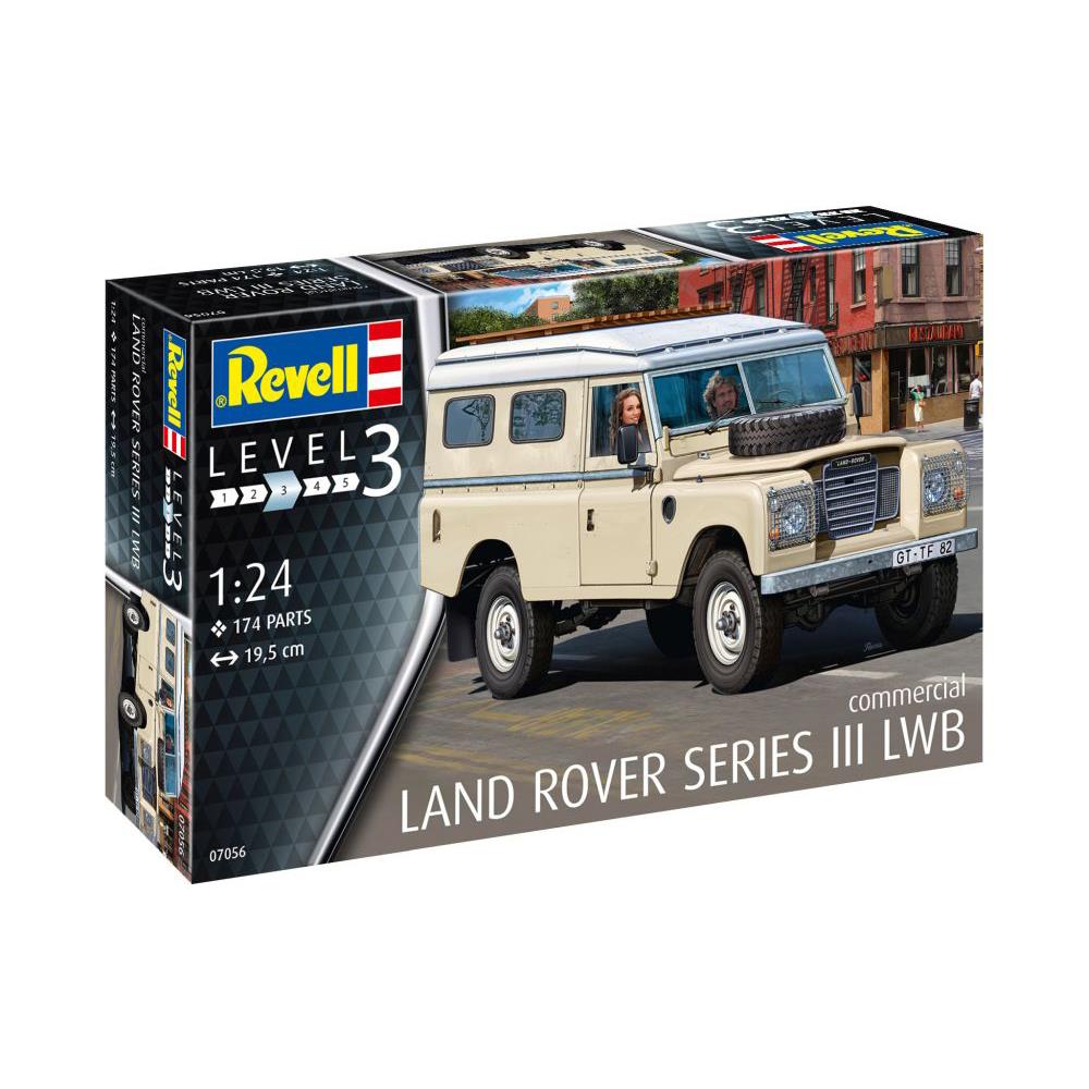 Modellauto Bausatz Land Rover Series III LWB, 1:24