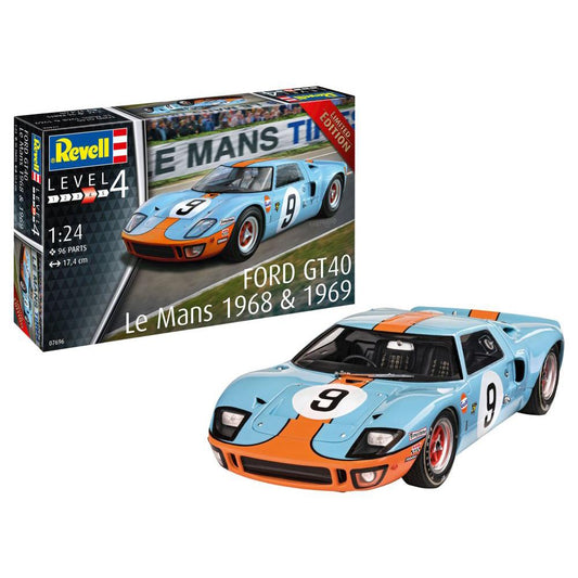 Modellauto Bausatz Ford GT40 Le Mans 1968, 1:24