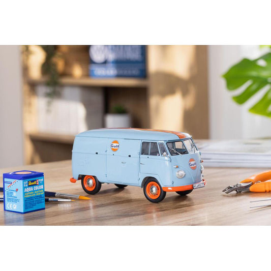 Modellauto Bausatz Volkswagen T1 panel van (Gulf Decoration), 1:24