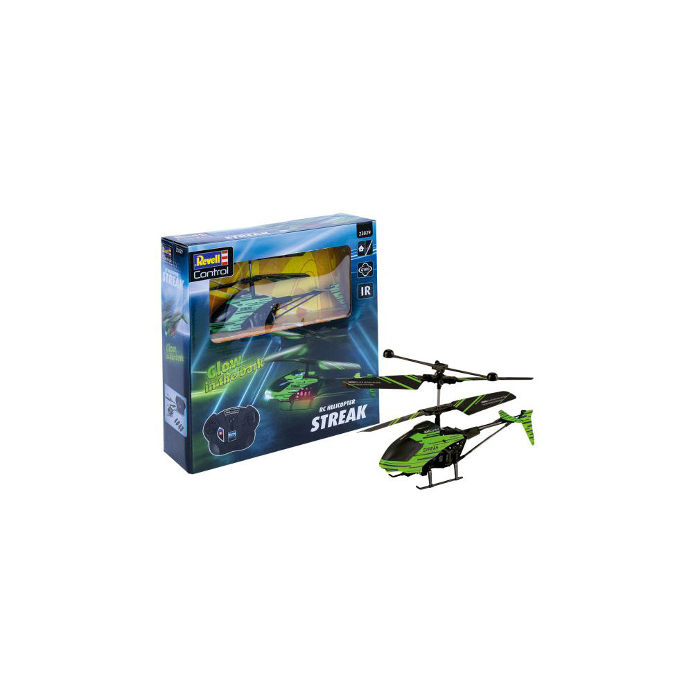 RC Helikopter IR / 2CH Glow in the Dark Helicopter Streak