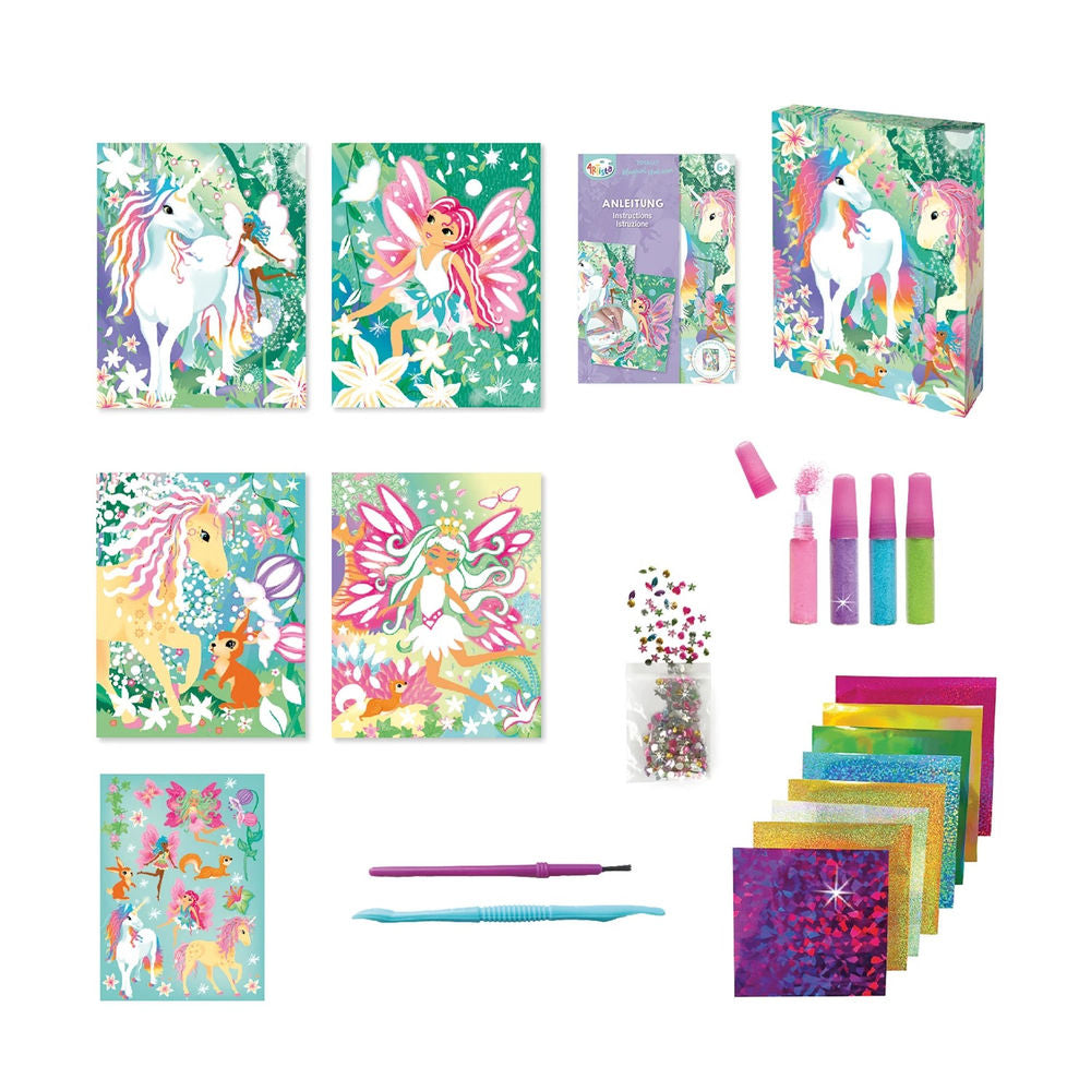 Artista Glitzer & Folien Bilder Einhorn