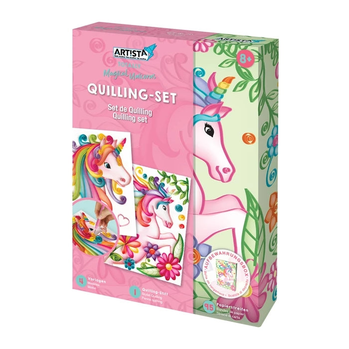 Artista Quilling-Set Einhorn