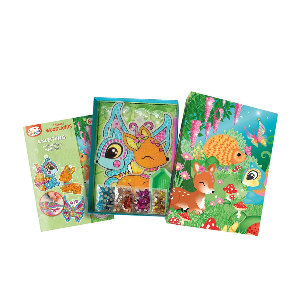 Artista Glitzer-Fensterbilder