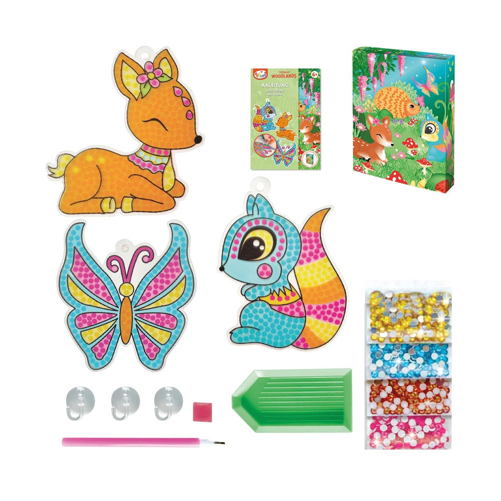 Artista Glitzer-Fensterbilder