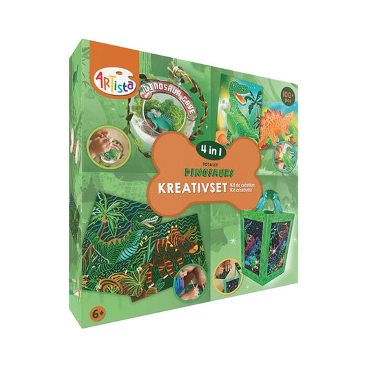 Artista set créatif dinosaure 4en1