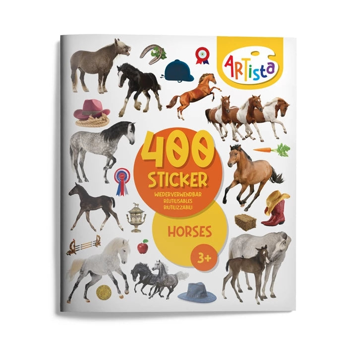 Artista Stickerbuch Pferde