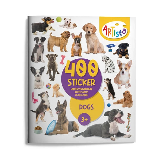 Artista Sticker Book Dogs