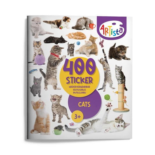 Artista sticker book cats