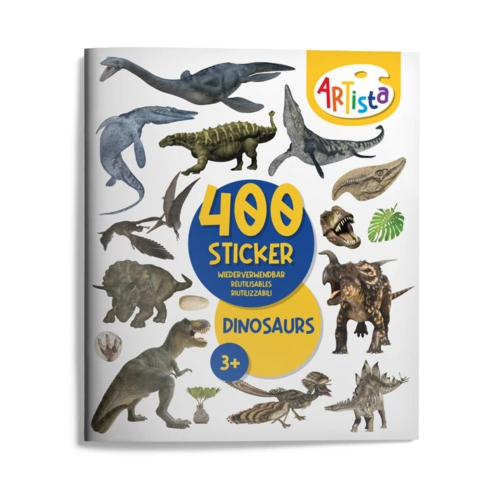 Artista Stickerbuch Dinosaurier