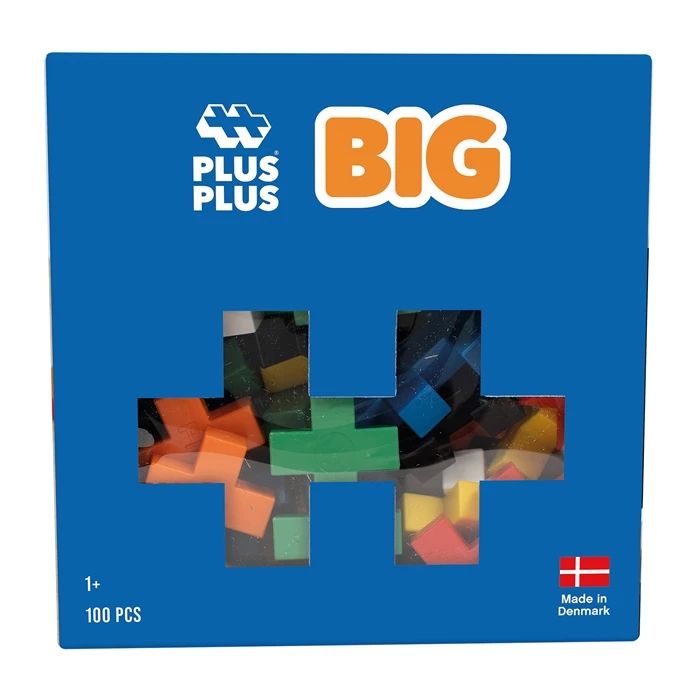 Plus-Plus Open Play BIG Basic Mix 100 pcs
