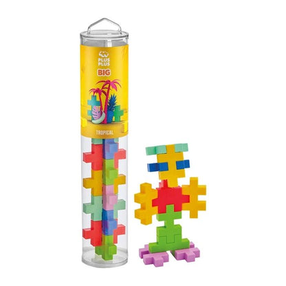 Plus-plus 15 Creative Building Blocks BIG Tropical