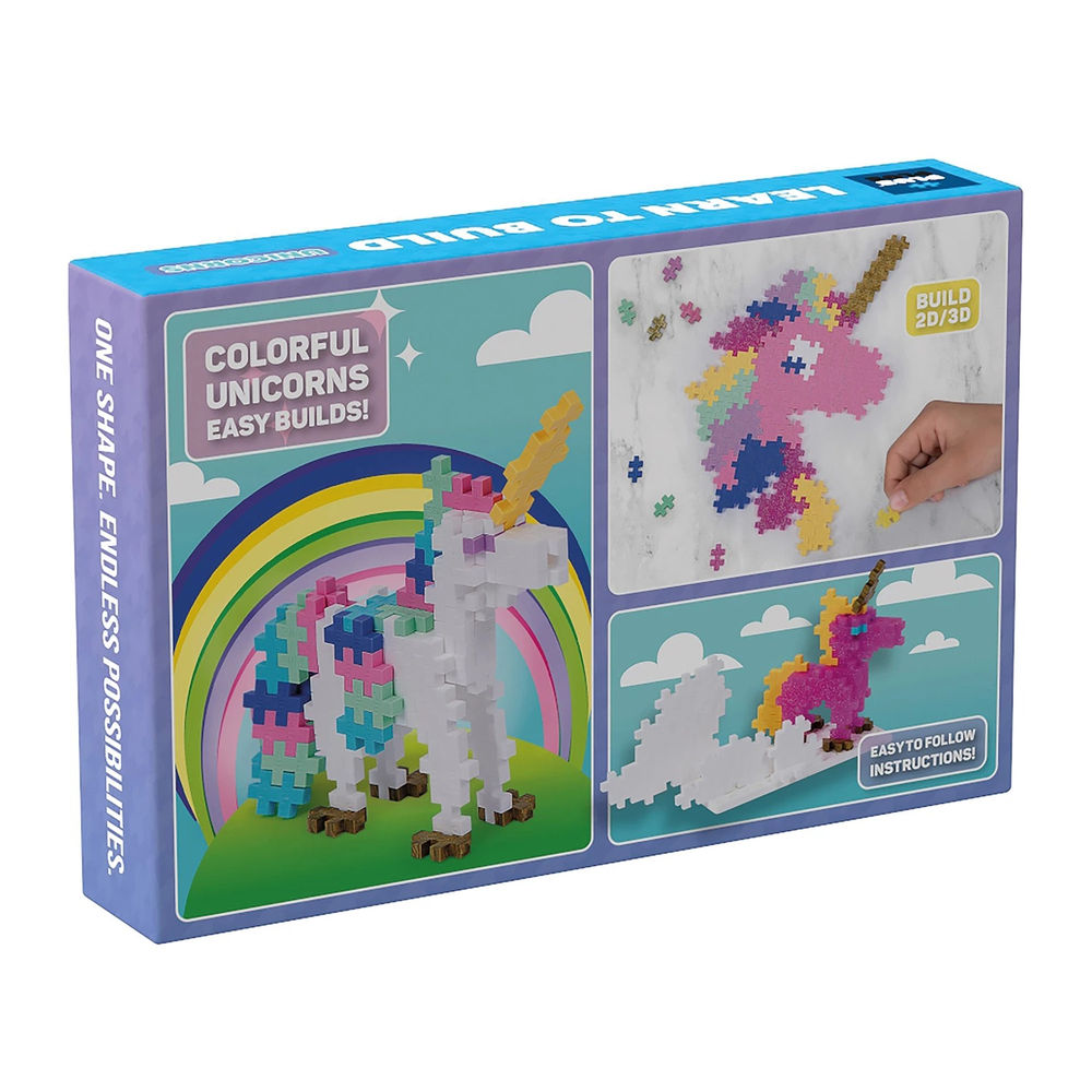 Plus-plus 275 Kreativ Bausteine Einhörner