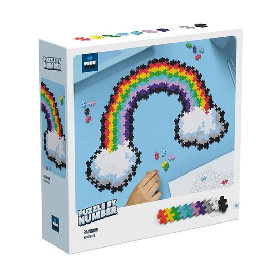 Plus-plus 500 Creative Building Blocks Puzzle Rainbow