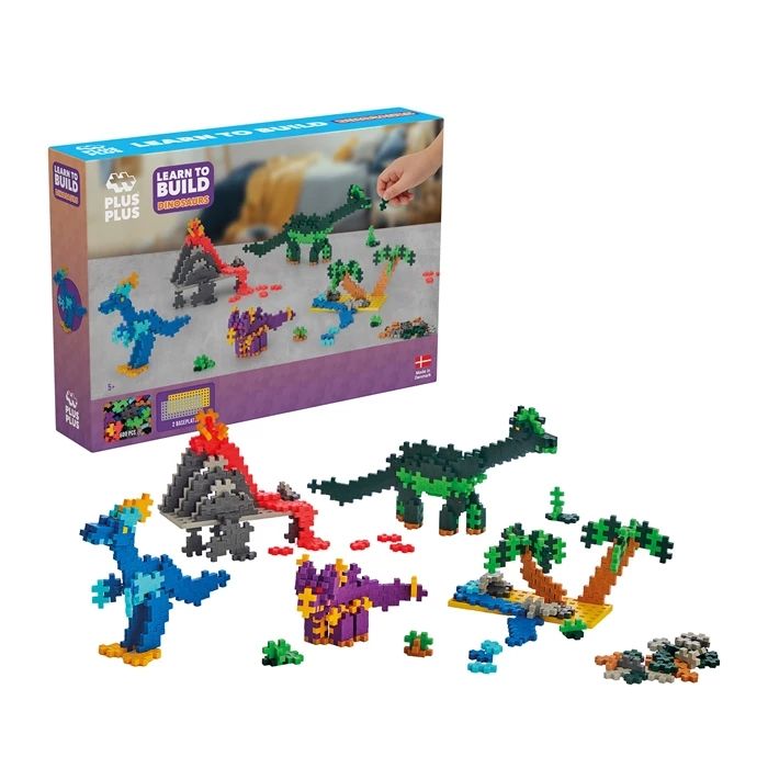 Plus-plus 600 Creative Building Blocks Dinosaur