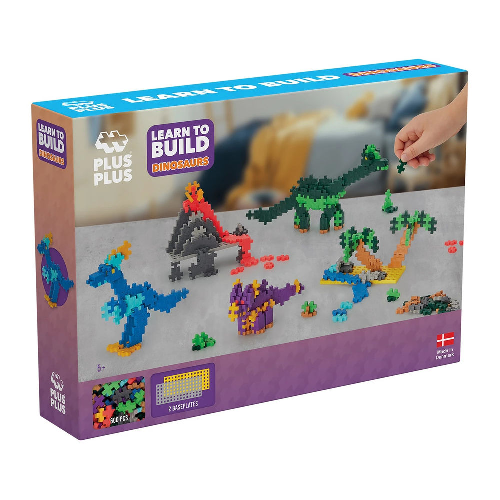 Plus-plus 600 Kreativ Bausteine Dinosaurier