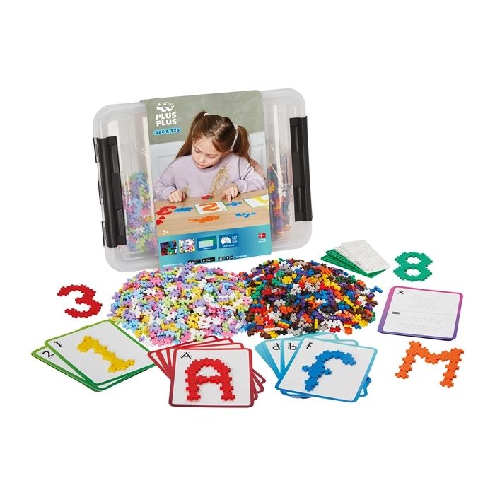 Plus Plus 2000 Creative Building Blocks ABC &amp; 123