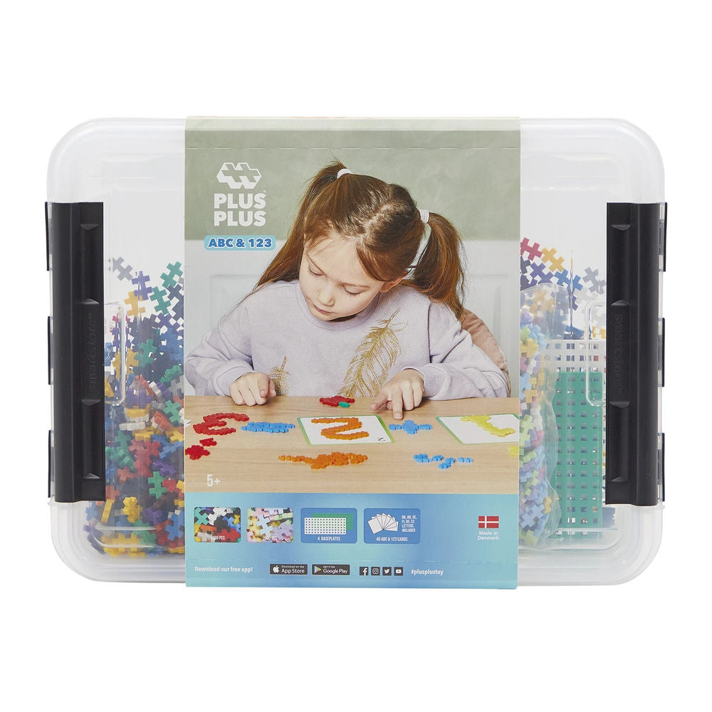 Plus Plus 2000 Kreativ Bausteine ABC & 123