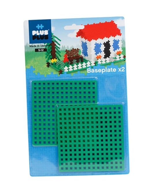 Plus-Plus Baseplate green 2 pcs