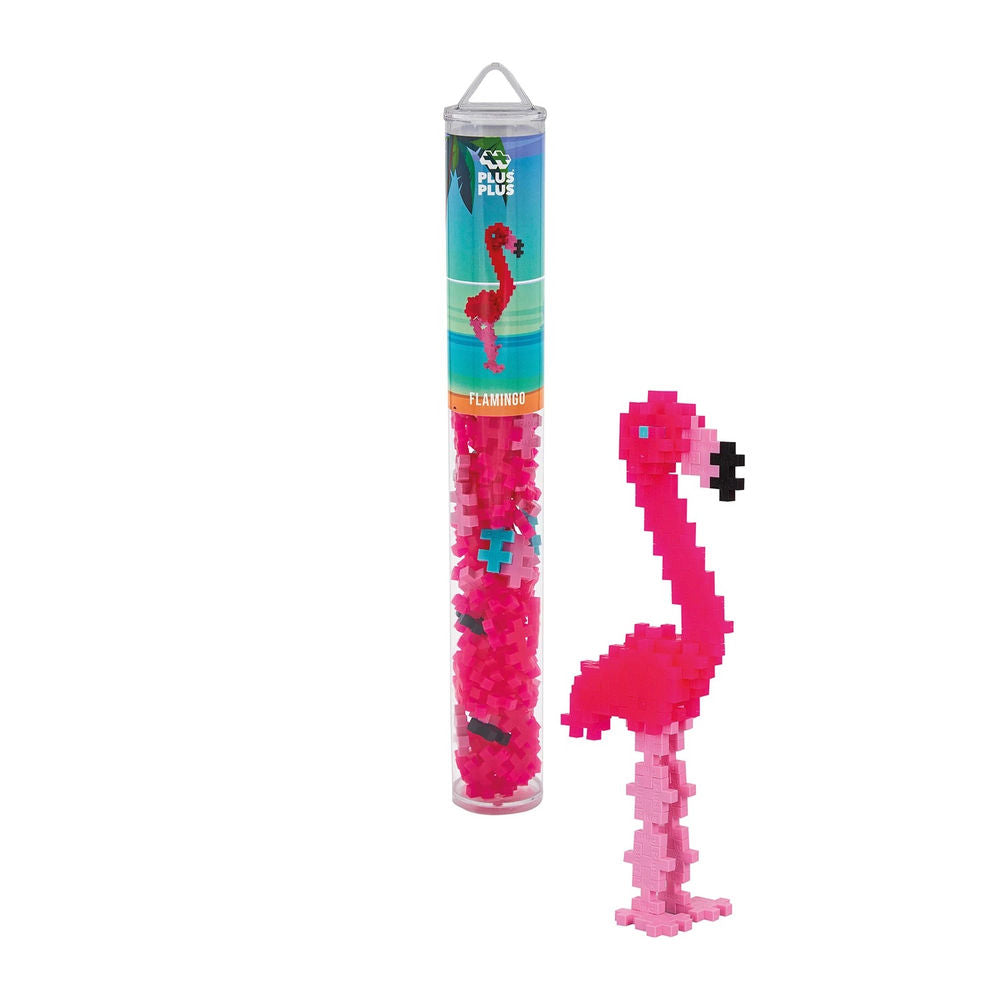 Plus-plus 100 Kreativ Bausteine Flamingo