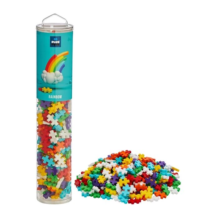 Plus-plus 240 Creative Building Blocks Rainbow