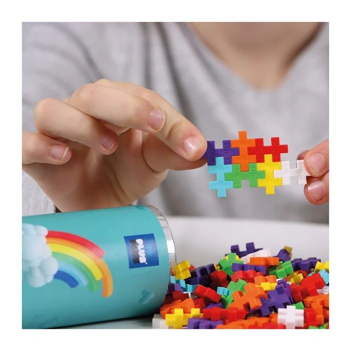 Plus-plus 100 Creative Building Blocks Rainbow