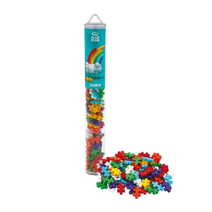 Plus-plus 100 Creative Building Blocks Rainbow