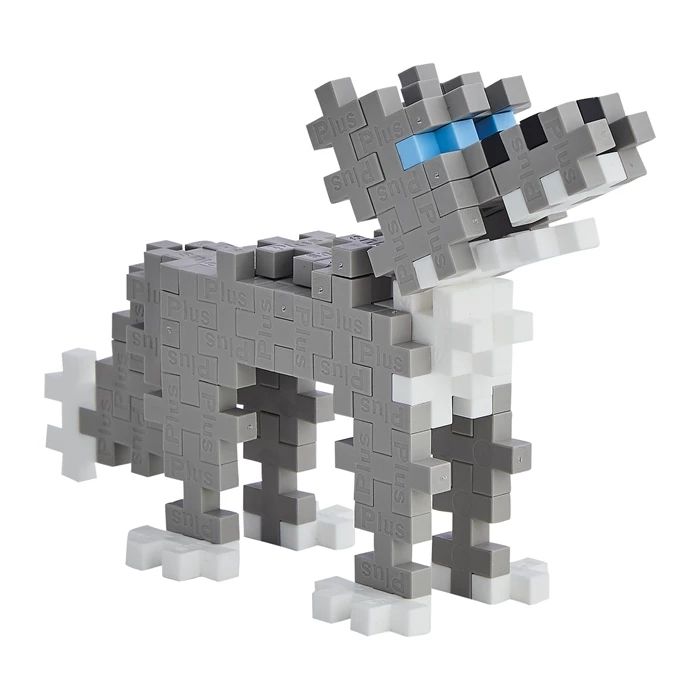 Plus-plus 100 Creative Building Blocks Wolf