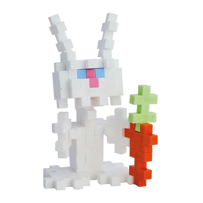 Plus Plus 100 Creative Building Blocks Rabbit