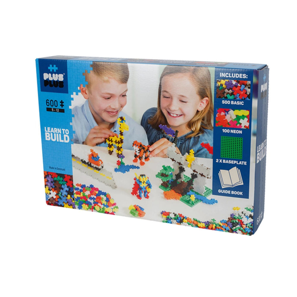 Plus-Plus Learn to Build Basic 600 pcs