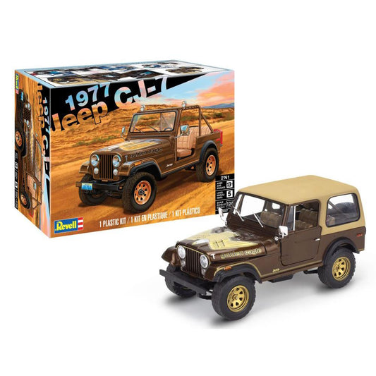 Modellauto Bausatz 77 Jeep CJ-7, 1:24