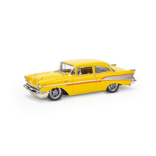 Modellauto Bausatz 57 Chevy Bel Air Two Door Sedan, 1:25