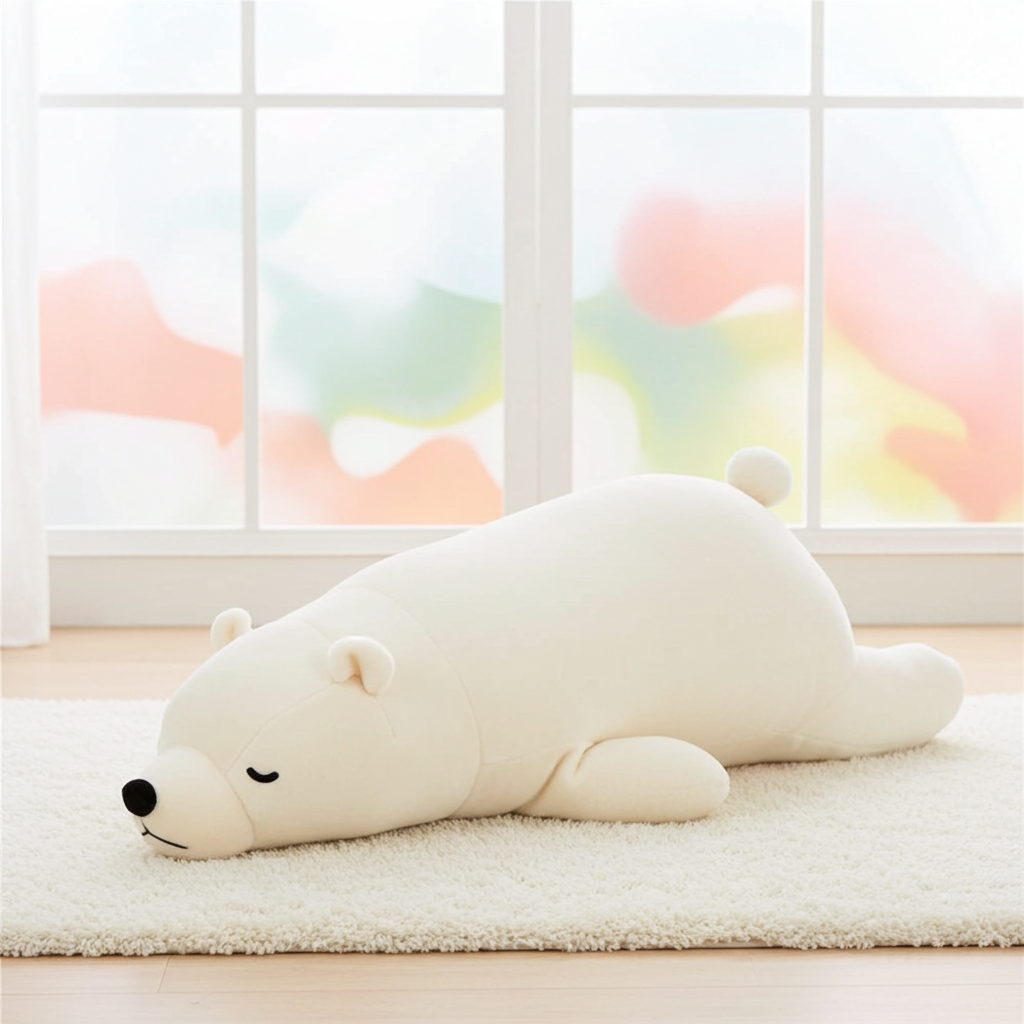 Nemu Nemu Shiro Eisbär L 51cm