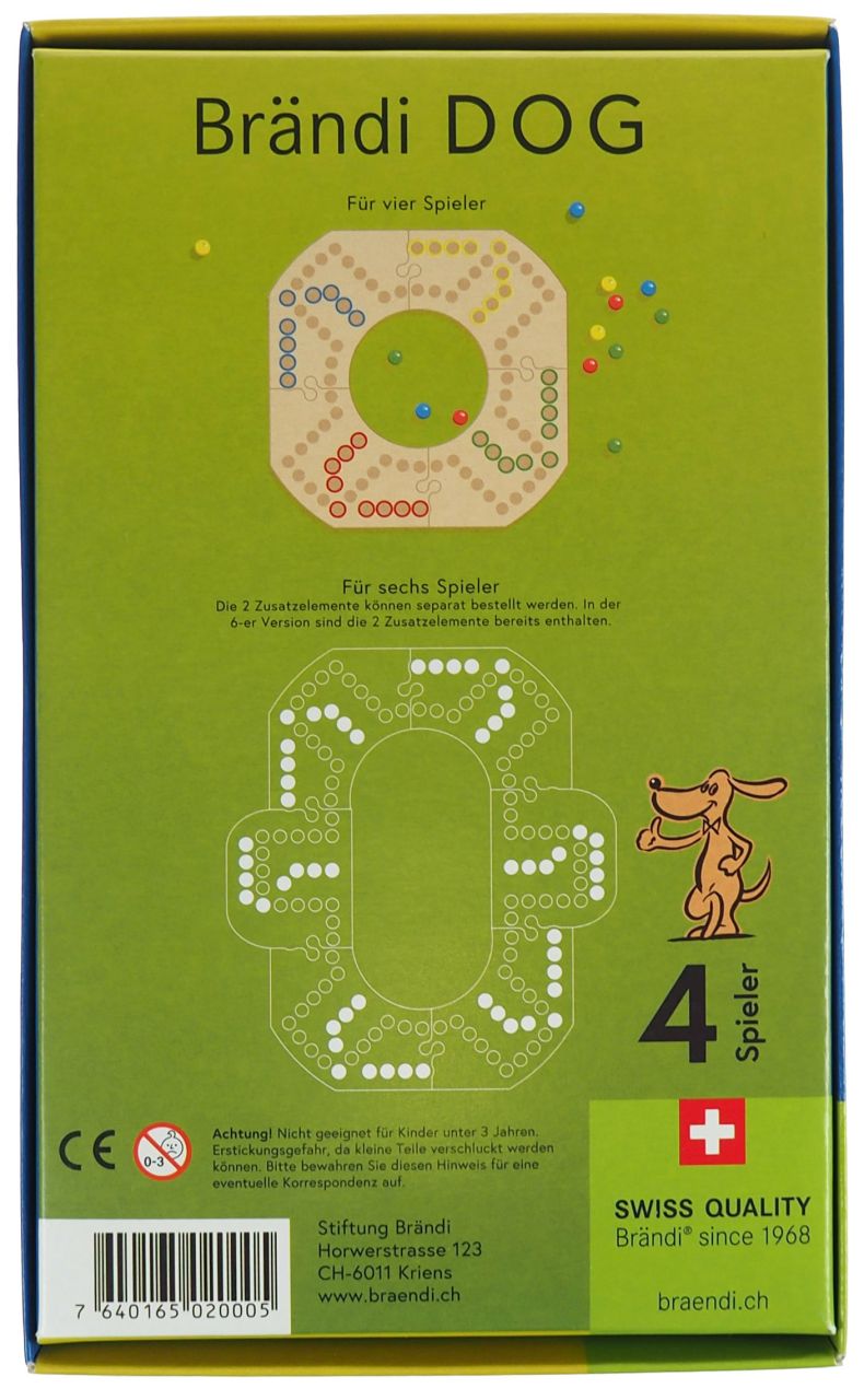 Brändi Dog 4er Set in der Schachtel