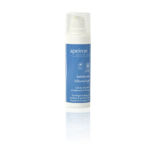 Apeiron invigorating foot wash gel, 30 ml