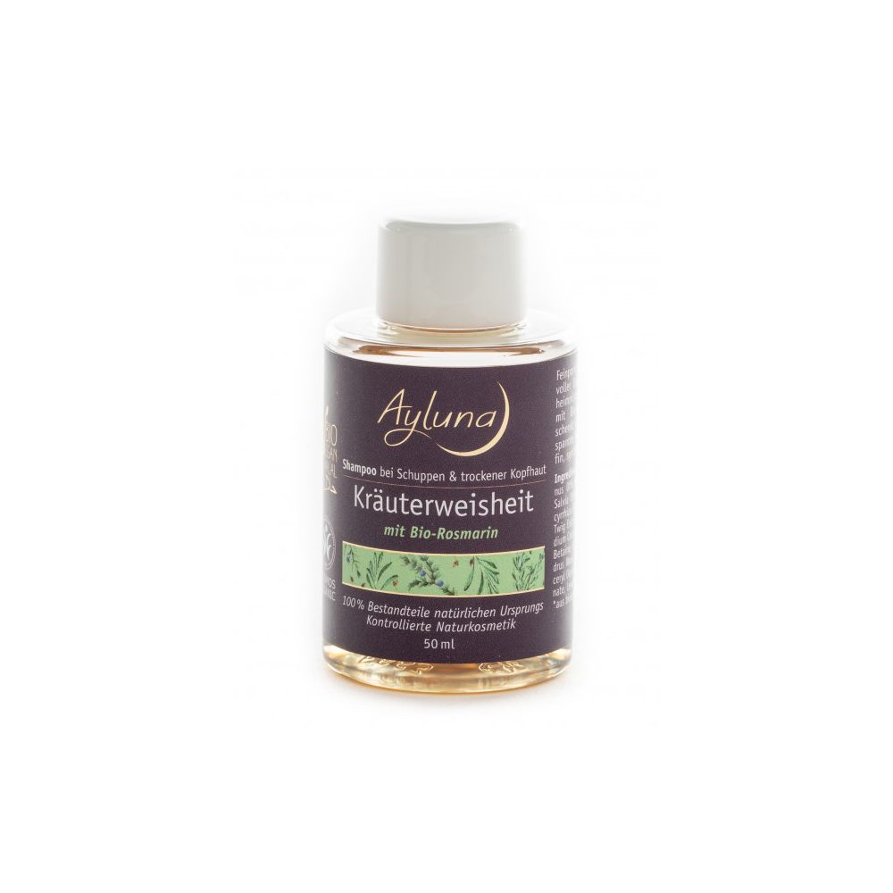 Ayluna Shampoo Herbal Wisdom Travel Size, 50 ml