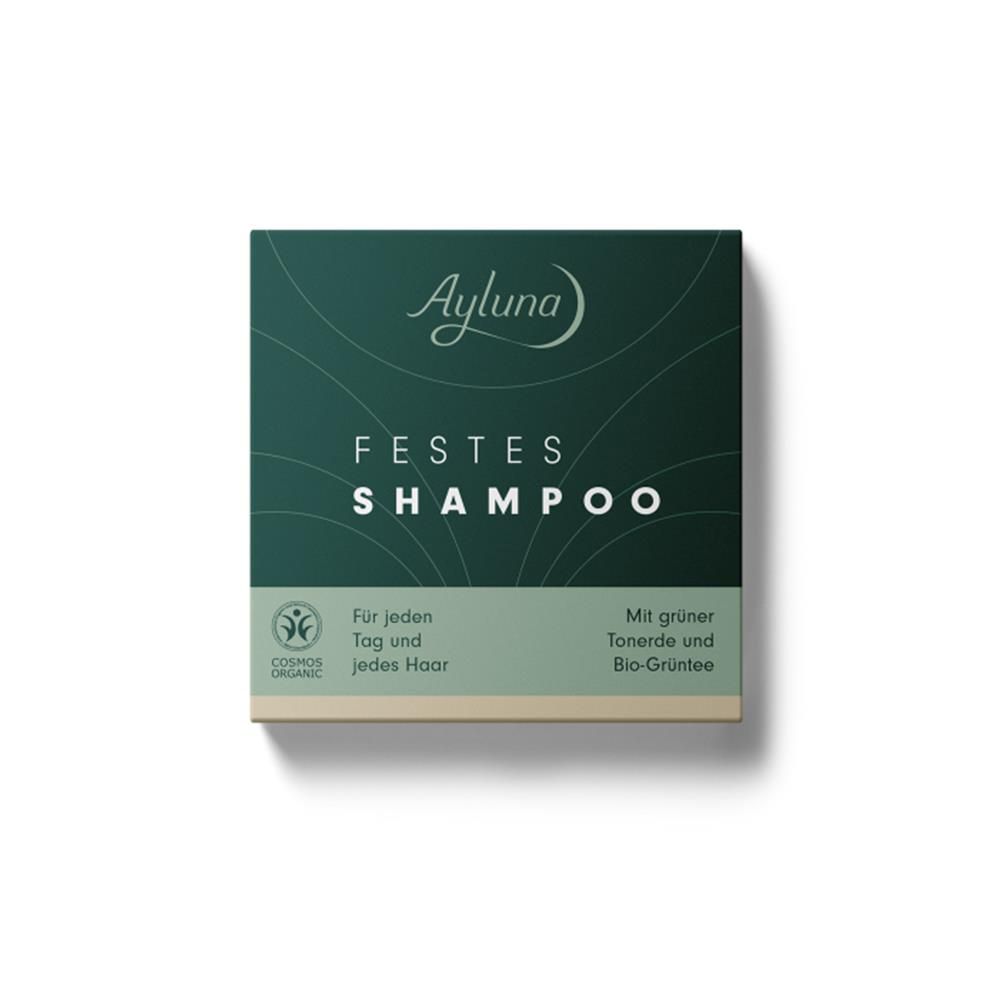 Ayluna Solid Shampoo for Everyday Use, 60 g