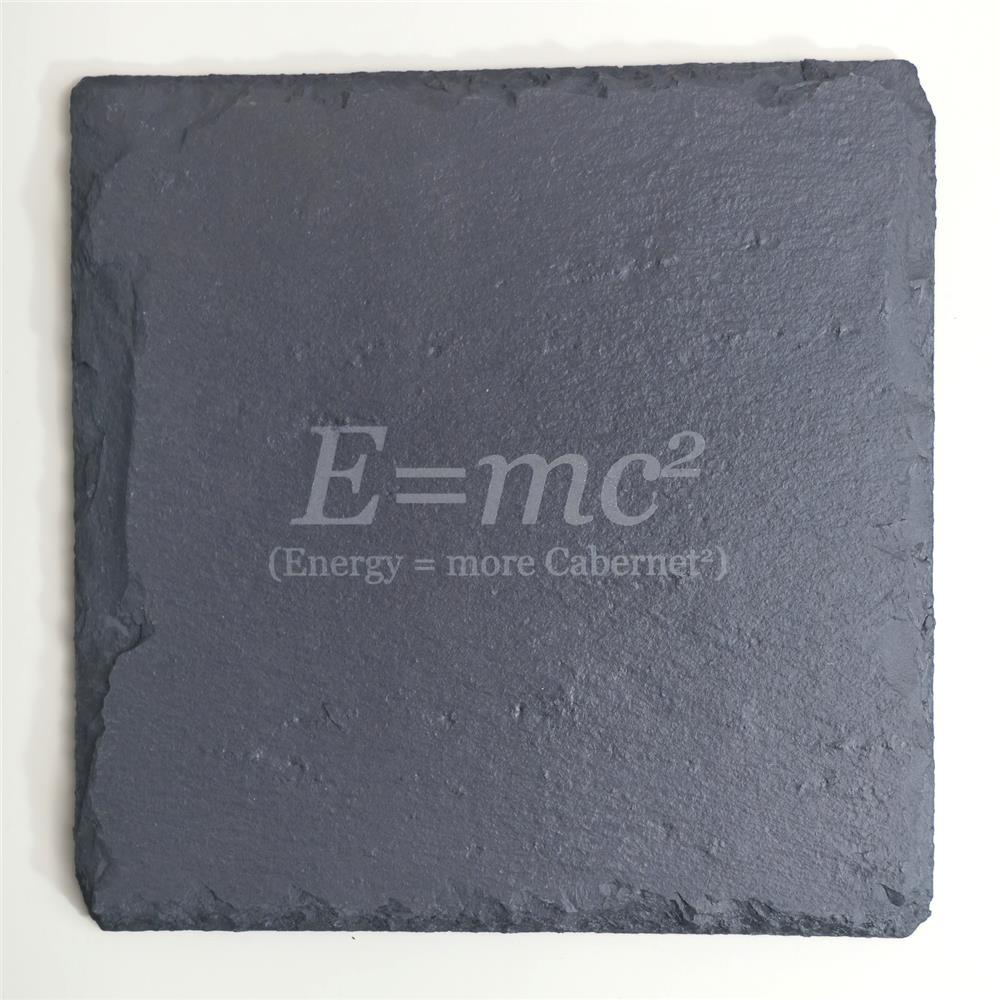 Flaschen Untersetzer, Edition E=mc2