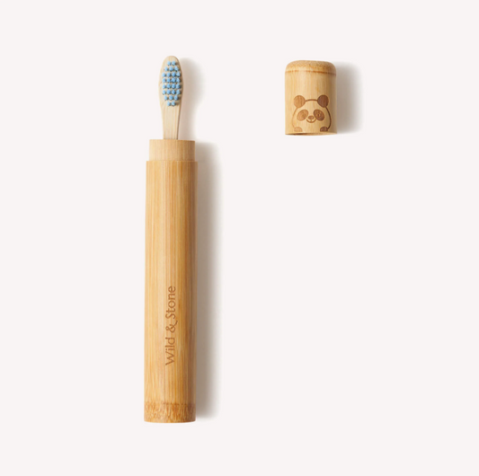 Wild &amp; Stone Bamboo Toothbrush Travel Case, Kids