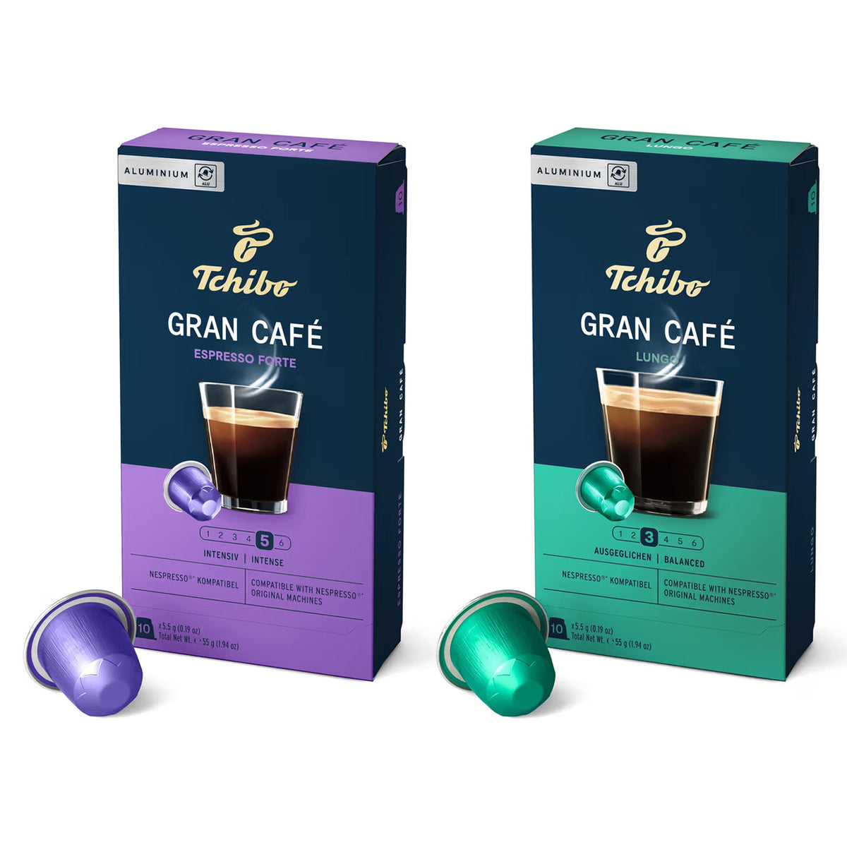 Gran Café Set Espresso Forte & Lungo