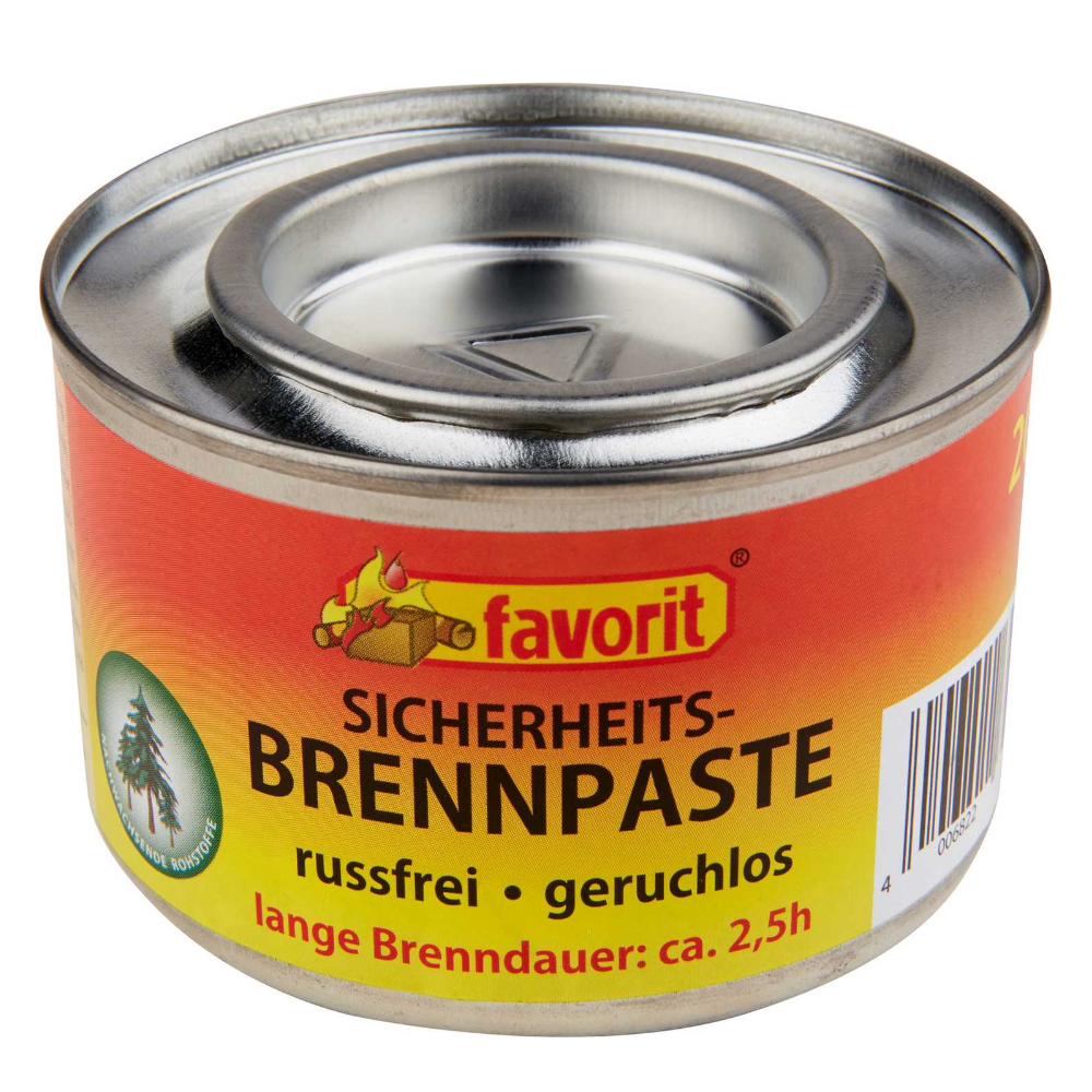 Brennpaste in Weissblech Dose 200 Gramm