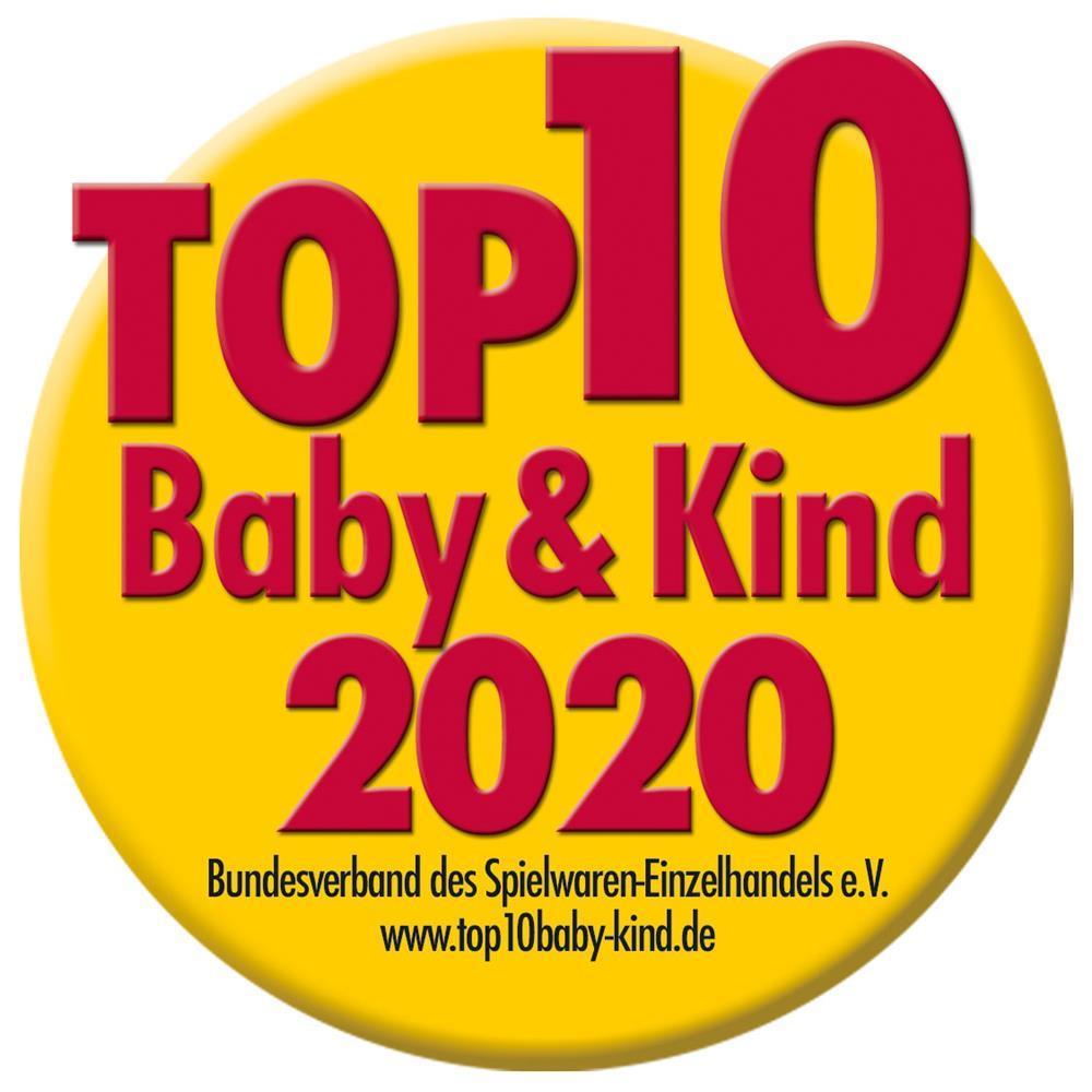 * tiSsi Babyaufsatz, natur - anthrazit, für Kinderhochstuhl