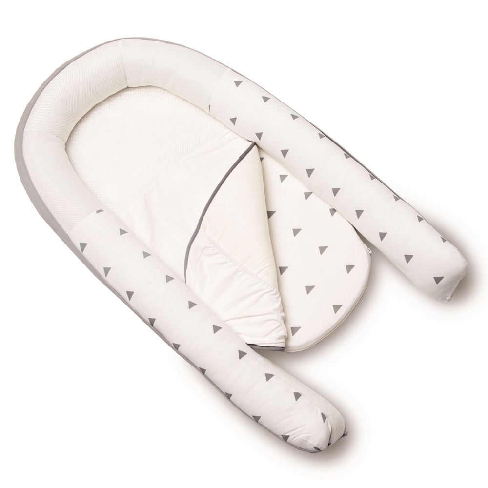 doomoo Zusatzpolster fürs Babynest Cocoon Pad, weiss