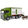Bruder Scania Super 560R Tiertransport-LKW & Kuh – Produktbild 1