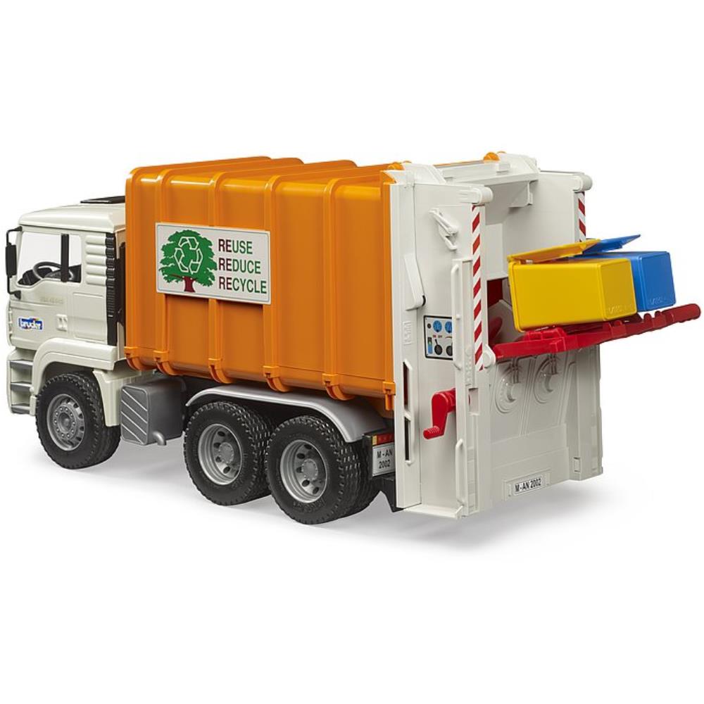 Bruder MAN TGA garbage truck rear loader